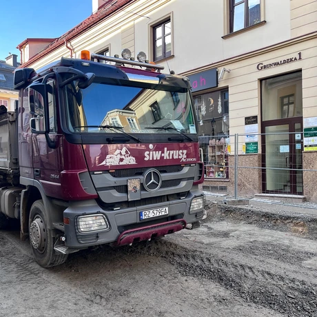 Przebudowa ul. Grunwaldzkiej w Rzeszowie [luty 2024] - fot 15